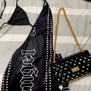 Black Palm Angel dress ✨ Size :S